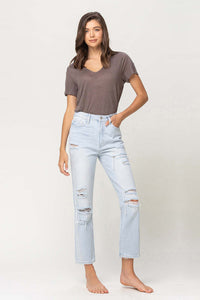 The Collins Crop Straight Jeans