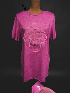 LAS CRUECES TEE *PINK