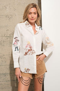 The Betty Button Down