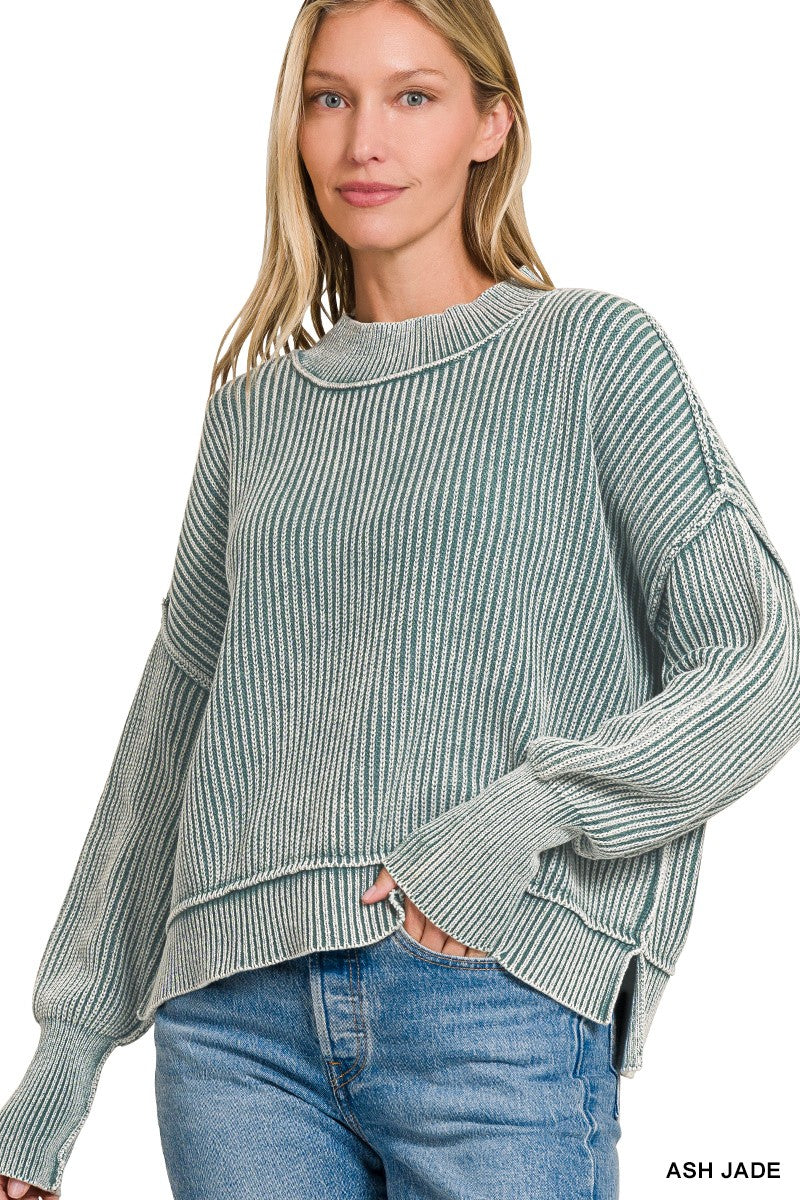 The Hayden Sweater - Sage