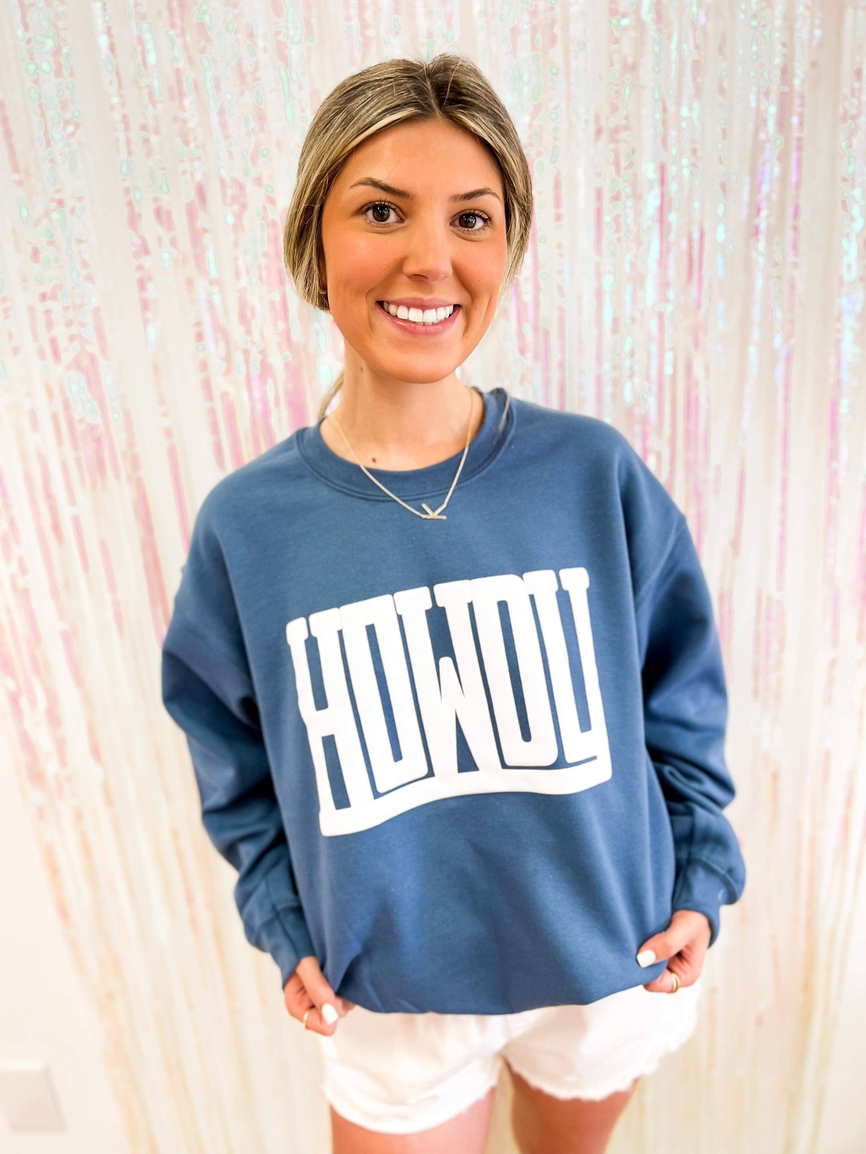 Howdy Crewneck - Blue