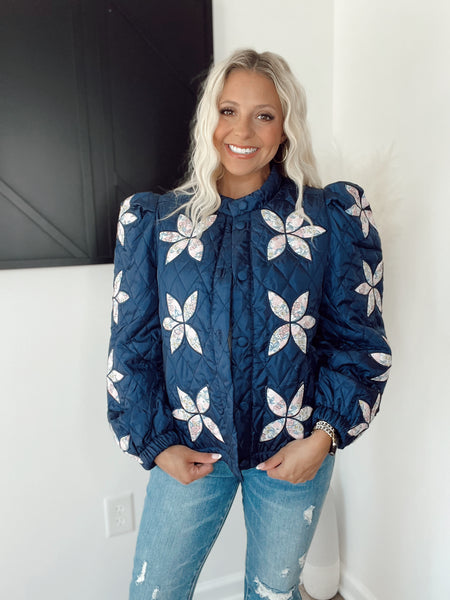 The Jacey Quilted Patchwork Jacket – Shop Tate & Ry