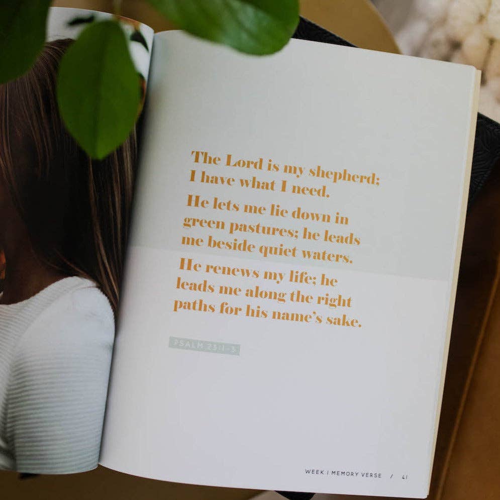 He Leads Me | Psalm 23 | Matte Paper