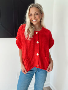 Oversized Button Down Sweater