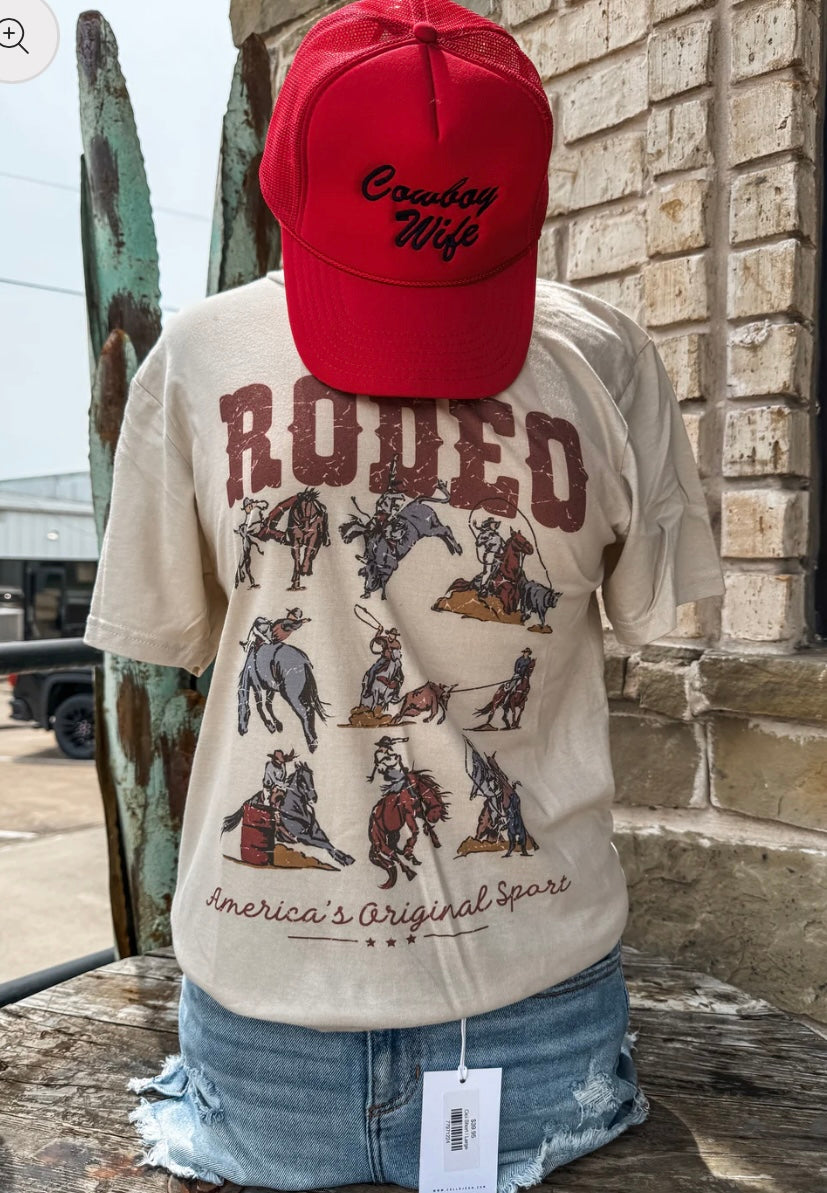 Rodeo Events Tee