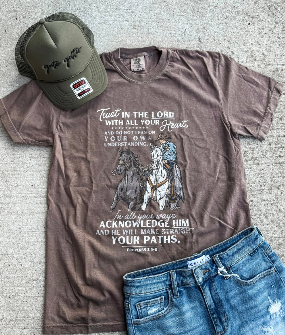 Proverbs 3:5-6 Tee