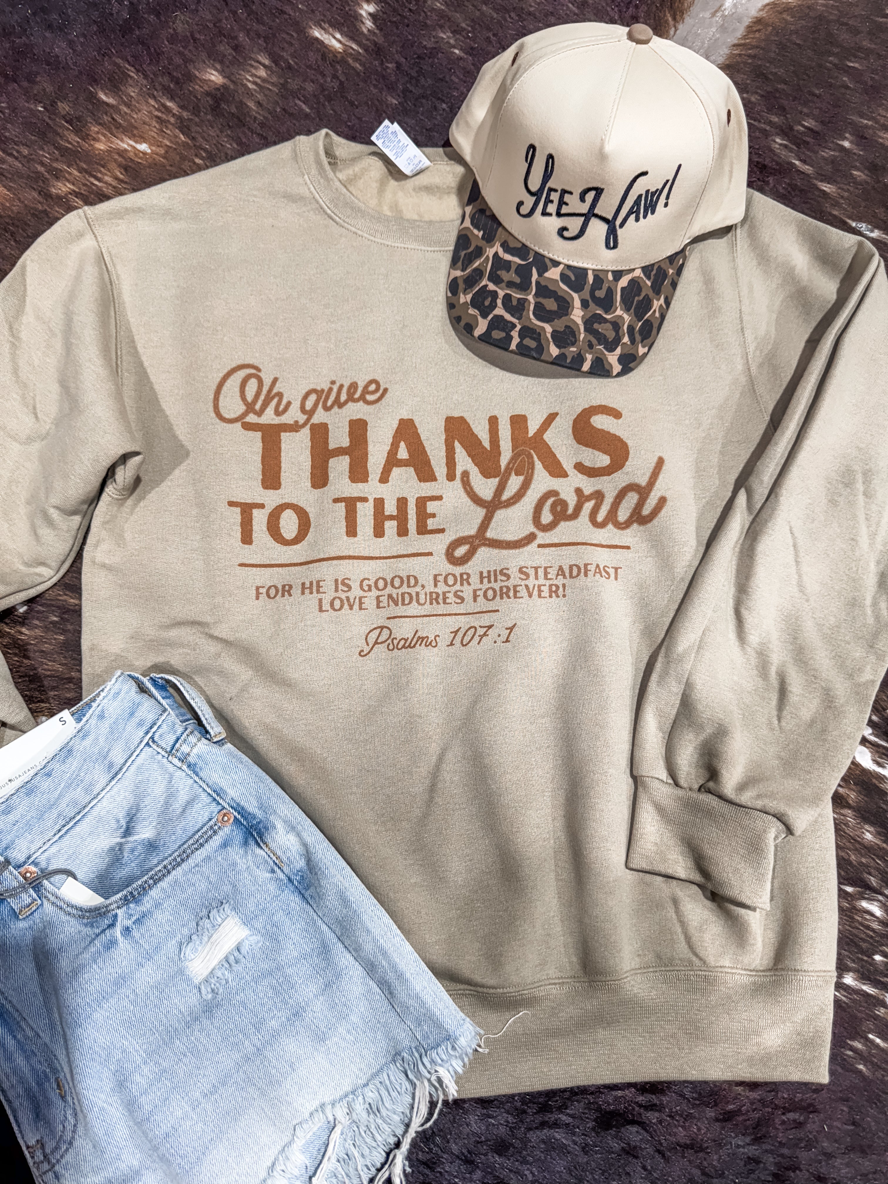 Give Thanks Crewneck
