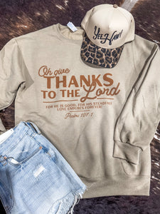 Give Thanks Crewneck