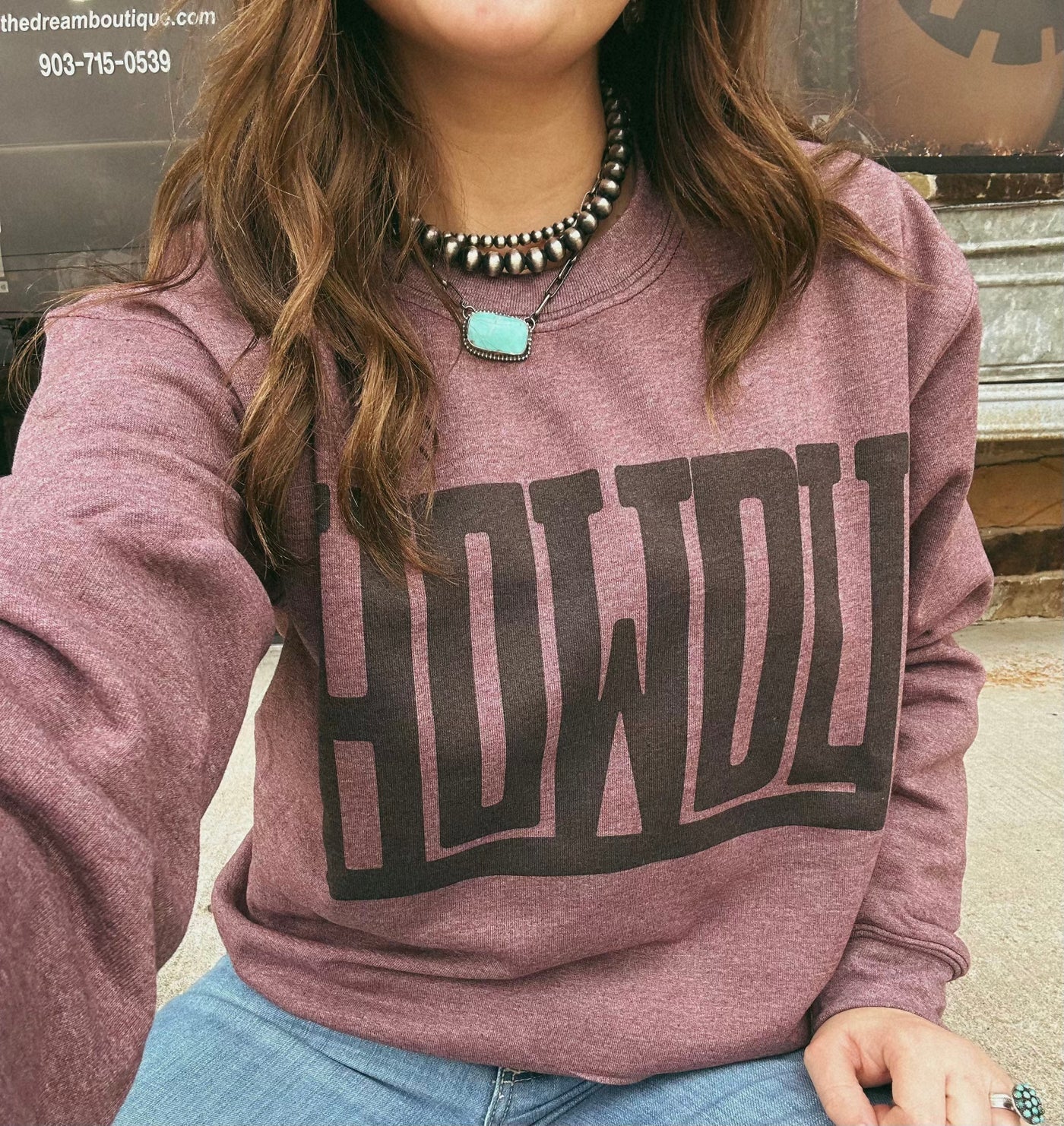 Howdy Crewneck
