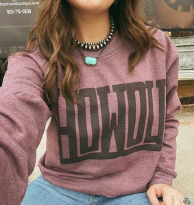 Howdy Crewneck