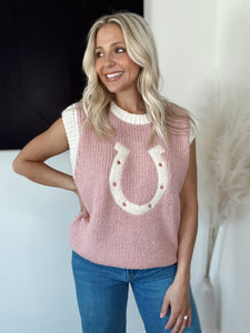Horse Shoe Sweater