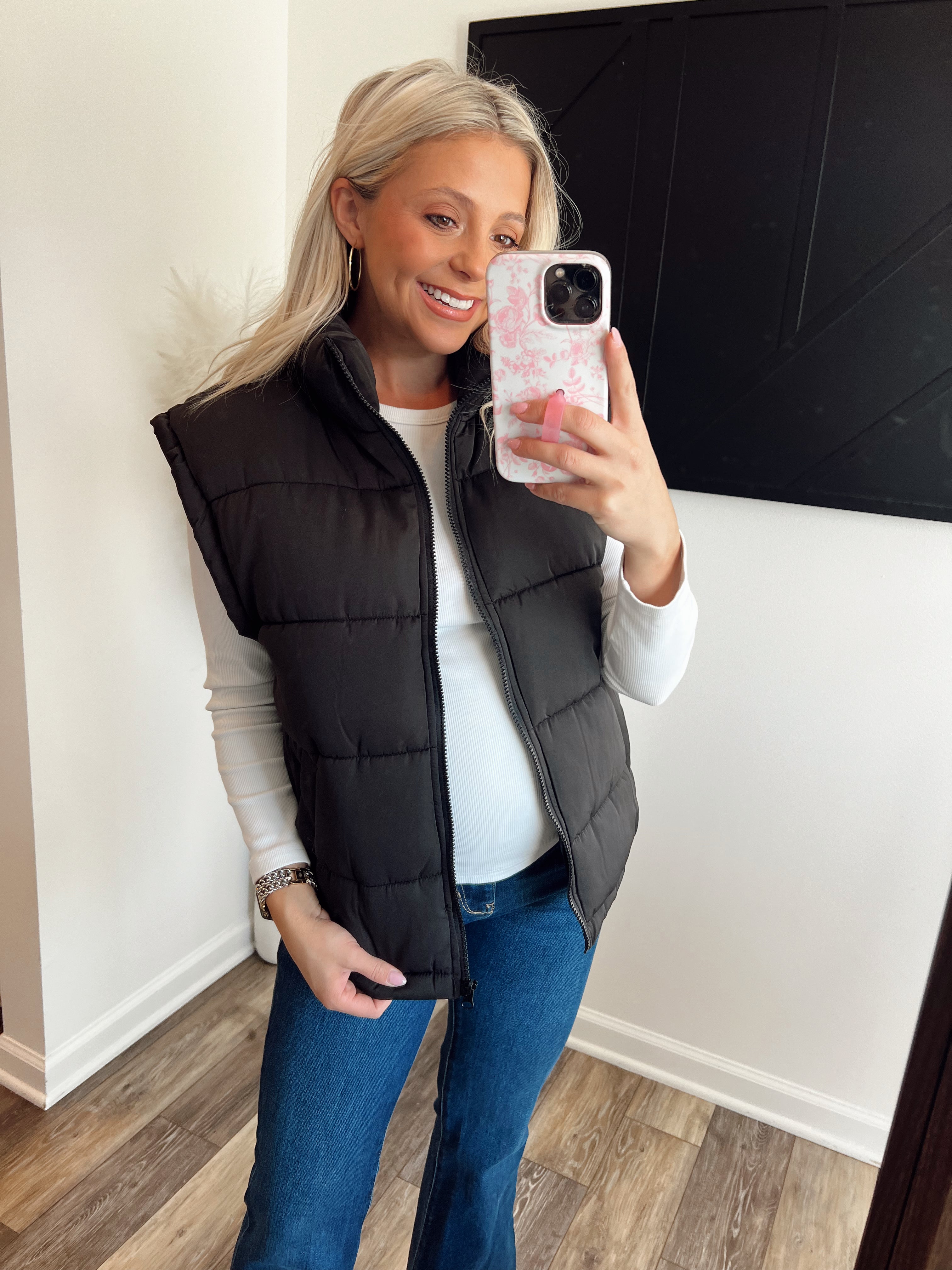 The Ultimate Puffer Vest - Black