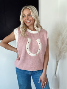 Horse Shoe Sweater