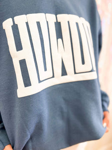 Howdy Crewneck - Blue