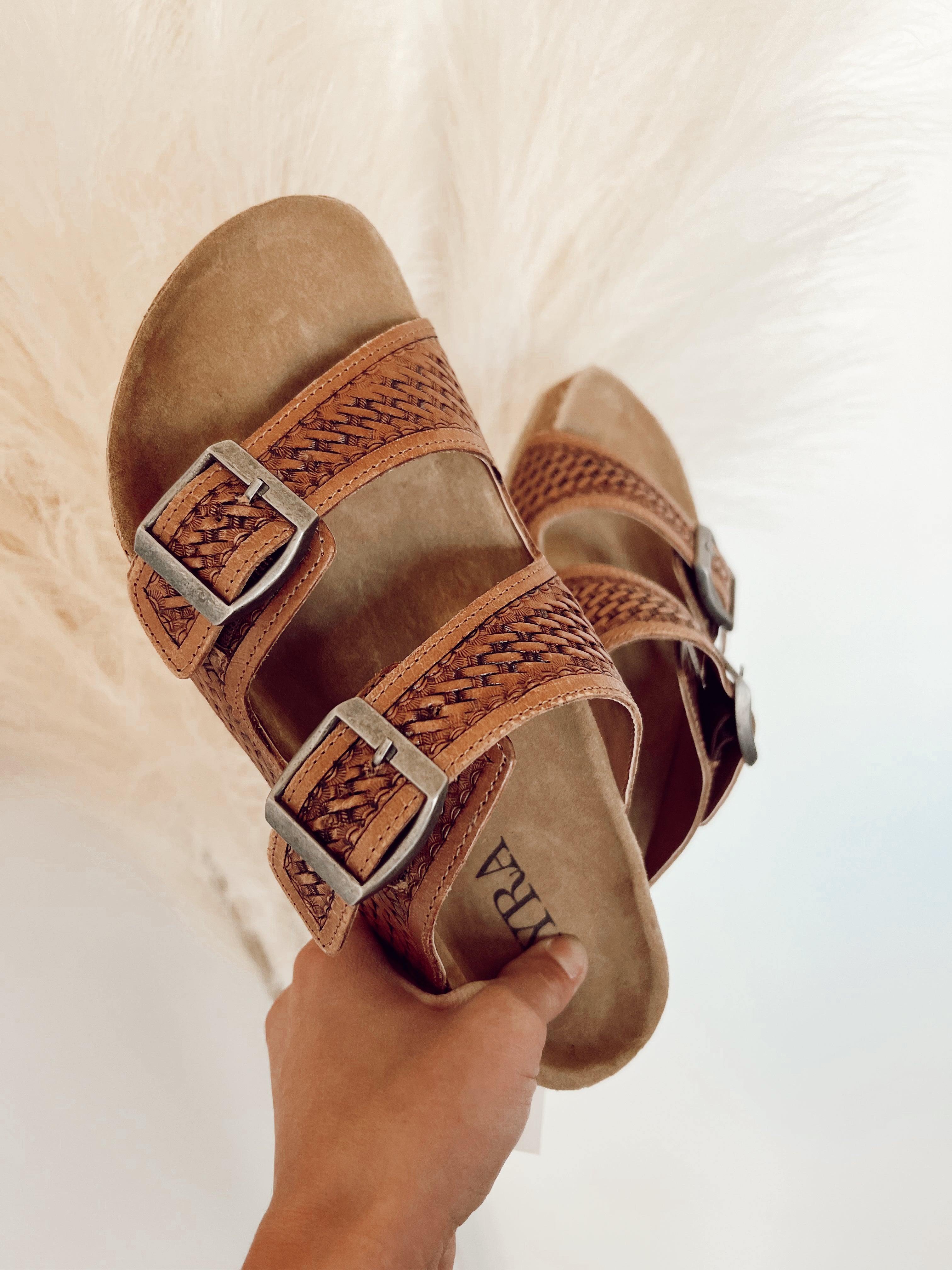 The Canyon Tooled Sandals