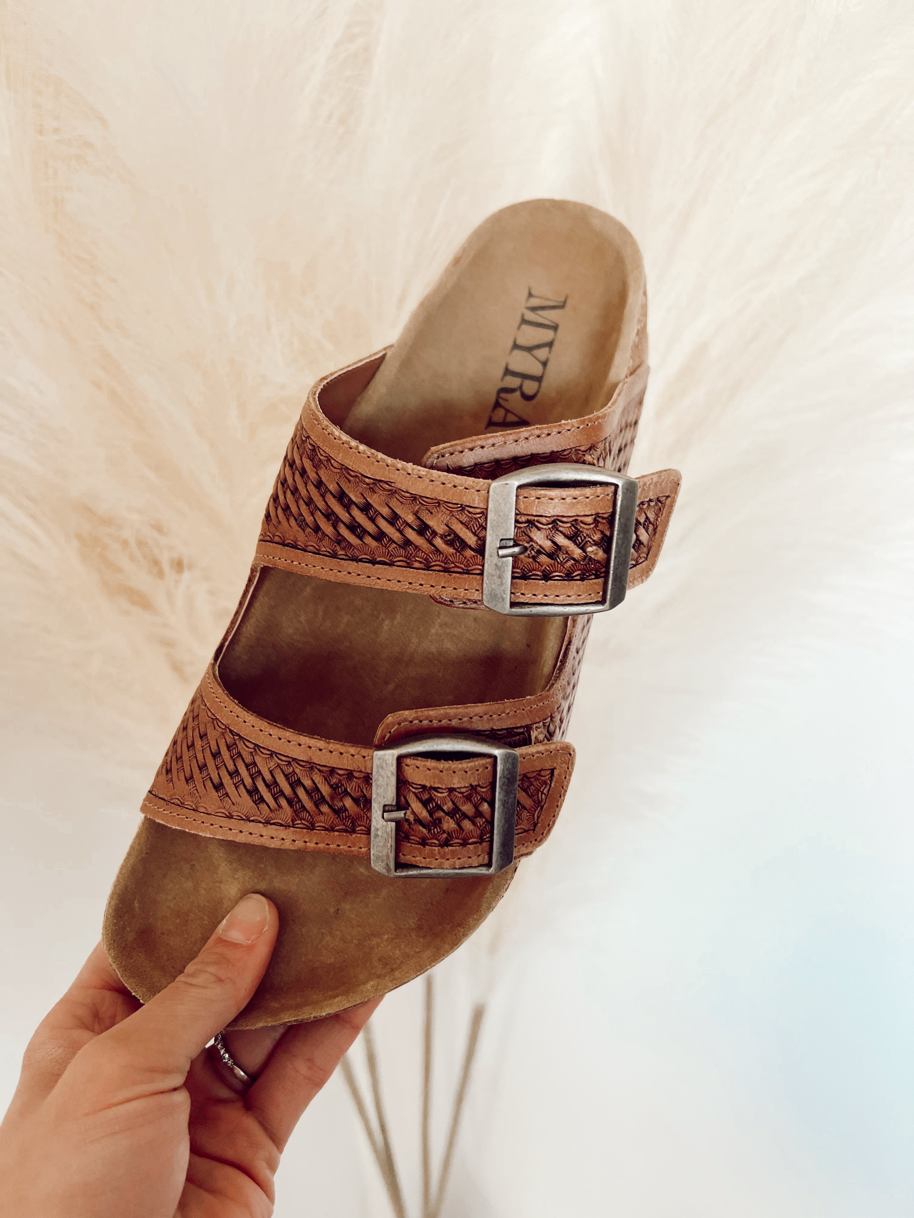 The Canyon Tooled Sandals