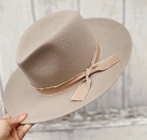 The Beverly Hat in Beige